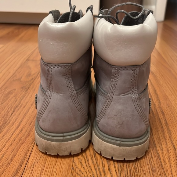 Light Grey Timberland Boots - Picture 4 of 5